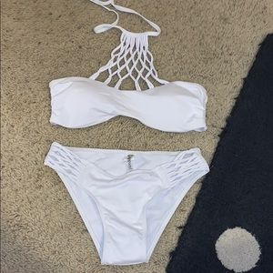 Cupshe white bikini